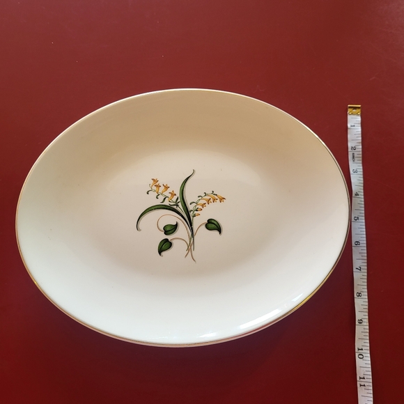 Vintage Knowles Serving Platter Forsythia - Picture 10 of 10